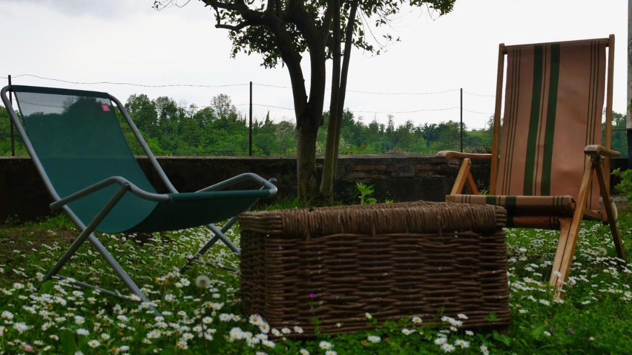 La Casa Di Giulia: Una Pausa In Collina Fubine Bagian luar foto